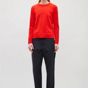 COS 100% cotton knit sweater - size S
